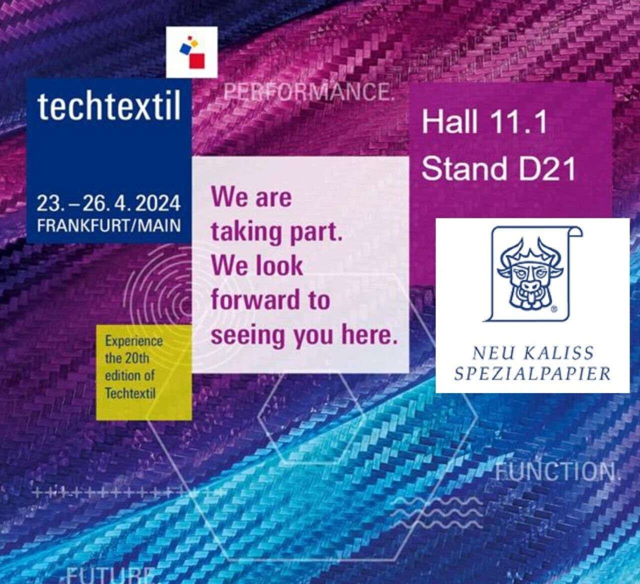 Techtextil Flyer